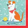 Dog Party Dinner Napkins 2 ply (16 counts
