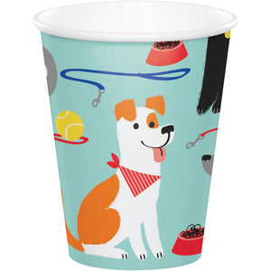 Dog Party 9 oz Hot/Cold Cups ( 8 cups)