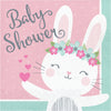 Baby Shower Bunny Lunch Napkins BS