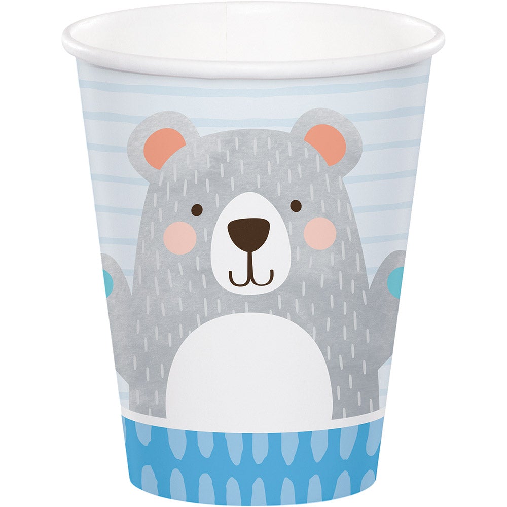 1st Birthday Bear 9 oz Hot/Cold (8 cups)