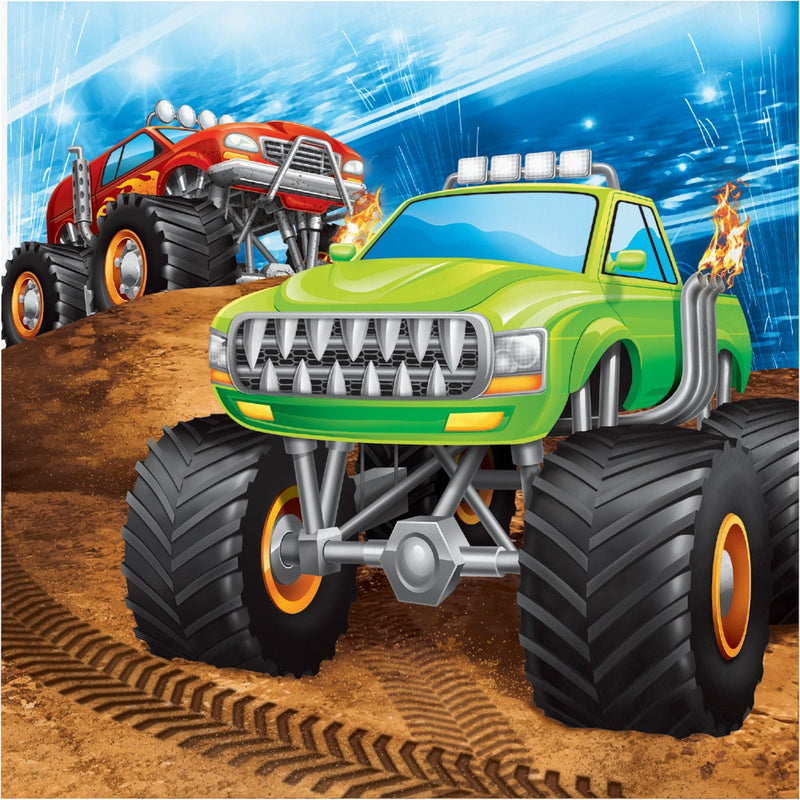 Monster Truck Rally  Lunch Napkins