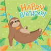 Sloth Party Lunch Napkins 