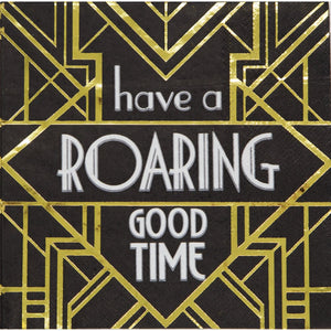 Roaring 20's Lunch Napkins (16 counts)
