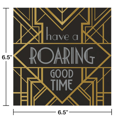 Roaring 20's Lunch Napkins (16 counts)