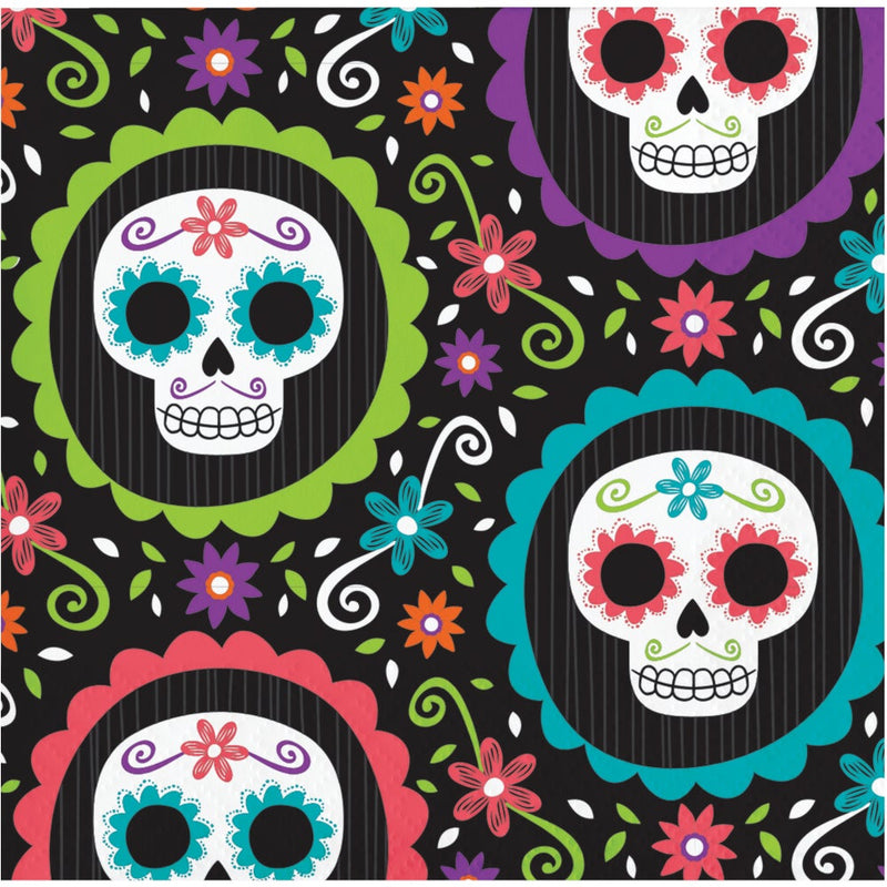 Day of the Death Beverage Napkins