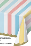 Paper Pastel Celebration Tablecover All Over Print, 54