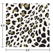 Leopard Print Lunch Napkins (16 counts) 2Ply