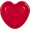 Valentine Red Heart Shaped Paper Plates ( 8 plates)