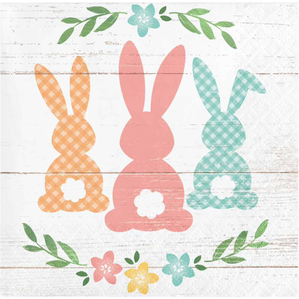 Farmhouse Easter Beverage Napkins 2-Ply (16 counts)