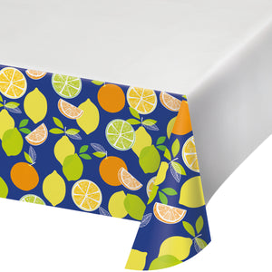 Citrus Summer  Paper Tablecover (1 count)