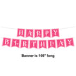Banner Happy Birthday There'll  always be Music (1 count)