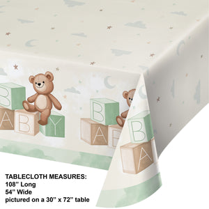 Teddy Bear Tablecover, Paper 54