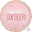 18 inch Sweet Sixteen Foil Balloon
