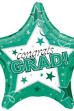 Graduation Congrats Grad Star 19-Inch Foil Balloon