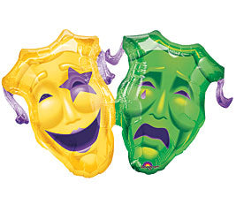 Comedy Tragedy Mask Balloon