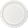 White Lunch Plates (8 counts)