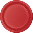 Classic Red Dinner Plates