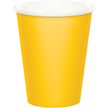 9 oz Hot/Cold Cups School Bus Yellow (24 counts)