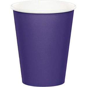 9 oz Hot/Cold Cups Purple (24 counts)