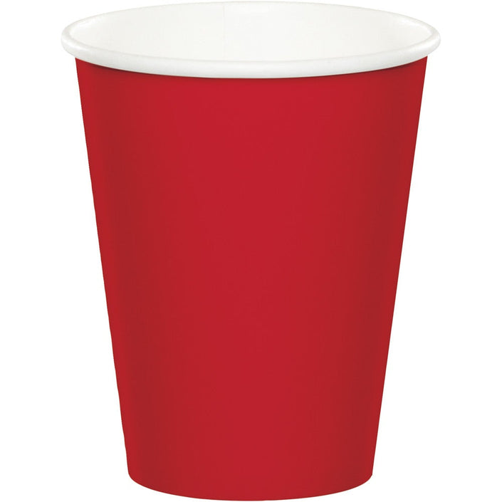 9 oz Hot/Cold Cups Classic Red (8 counts)