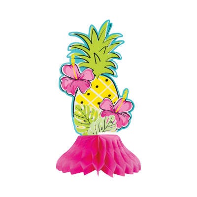 Summer Pineapple & Flaming Honeycomb Decoration (3 counts)