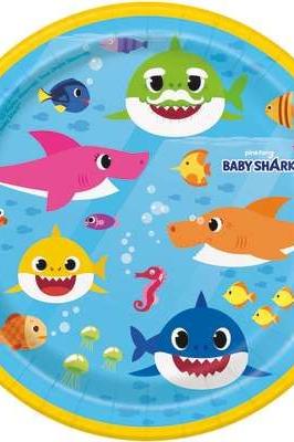 Baby Shark Lunch Plates