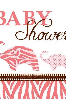 Wild Safari Pink Beverage Napkins (16 counts)