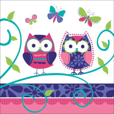 Owl Pal Lunch Napkins