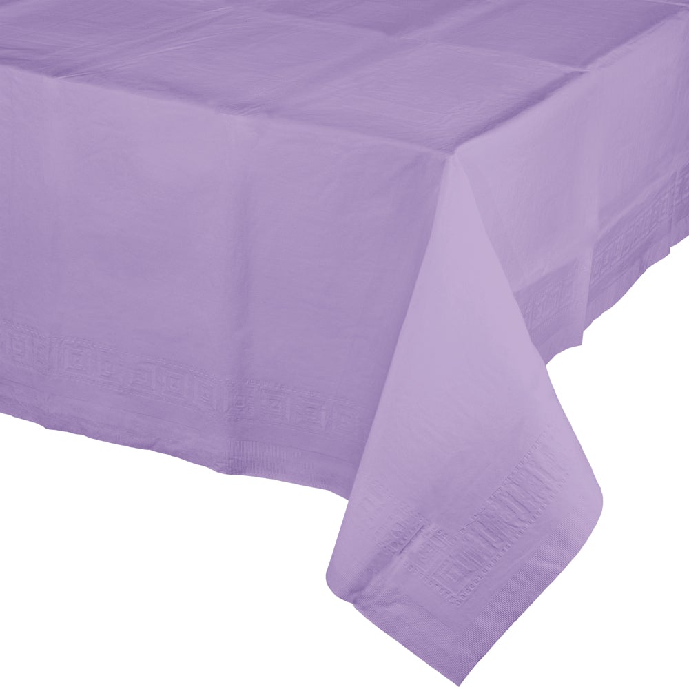 Luscious Lavender Paper Table-cover