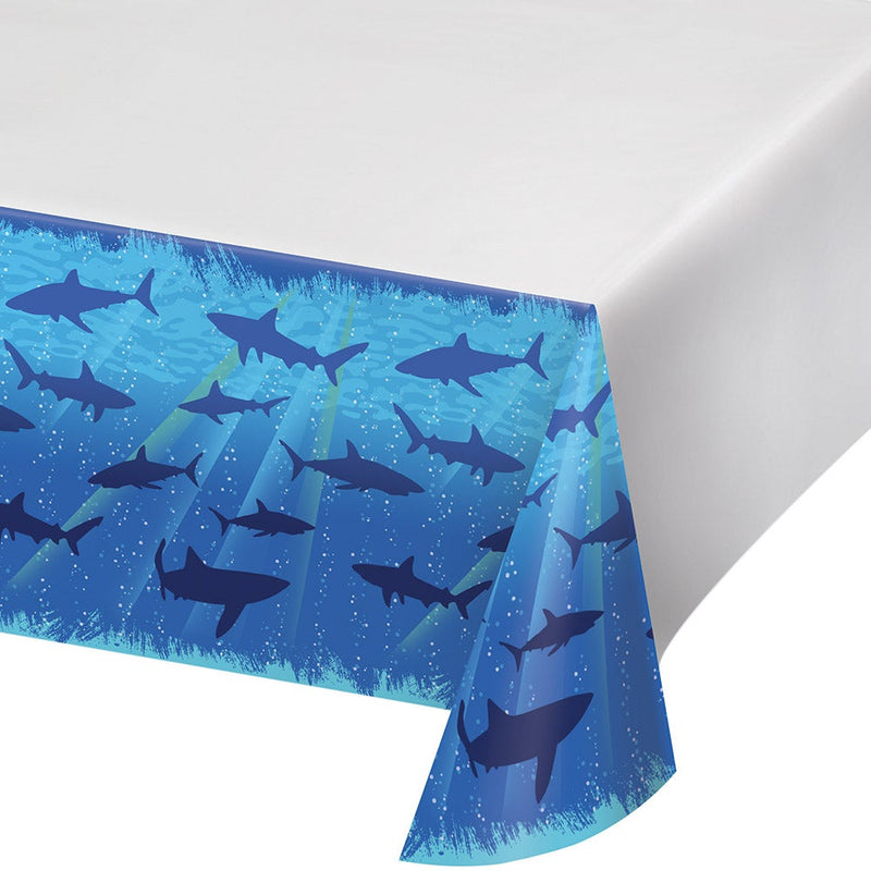 Shark Splash Plastic Table-cover