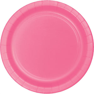 Candy Pink Dinner Plates (24 counts)