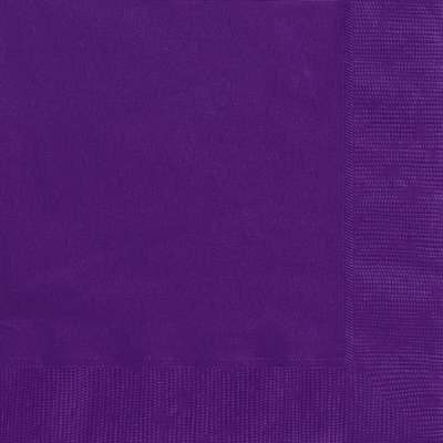 Deep Purple Lunch Napkins 2-Ply (20 counts)