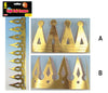 Gold Foil Crowns (5 counts)