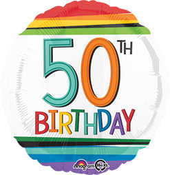 Rainbow Birthday 50Th Birthday
