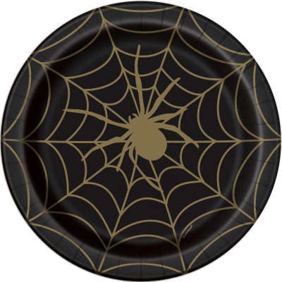 Black & Gold Spider Web  9