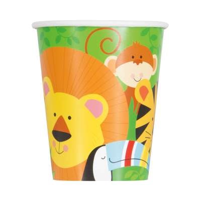 Animal Jungle 9  oz Hot/Cold Cups ( 8 cups)