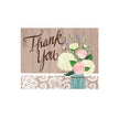 Rustic Wedding Thank You Note