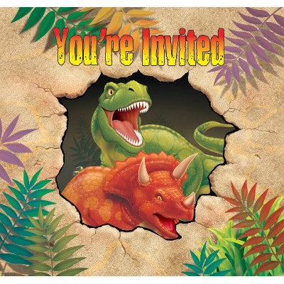 Dino Blast Invitations