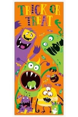 Silly Halloween Monsters Door Poster 27