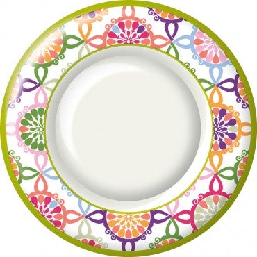 Colorful Tiles Dinner Plates