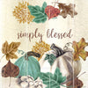 Simply Blessed Pumpkins Home Lunch Napkins