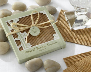 Eco-friendly Natural Bamboo Coasters
