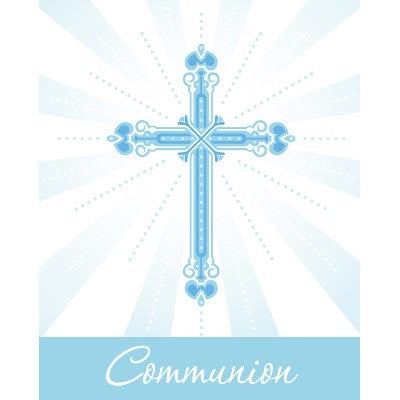 Communion Blessing Invitations Blue (25 counts)