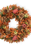 Pears Apple & Pinecones Wreath