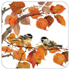Autumn Bird Buffet Plates