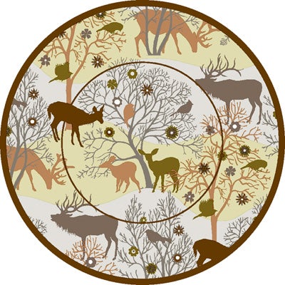Enchanted Forest Dinner Plates by