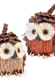 Pinecone Owl Pair