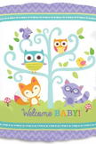 Welcome Baby Woodland Foil Balloon 18