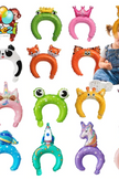 Cute Animal Tiara Headband Foil Balloon