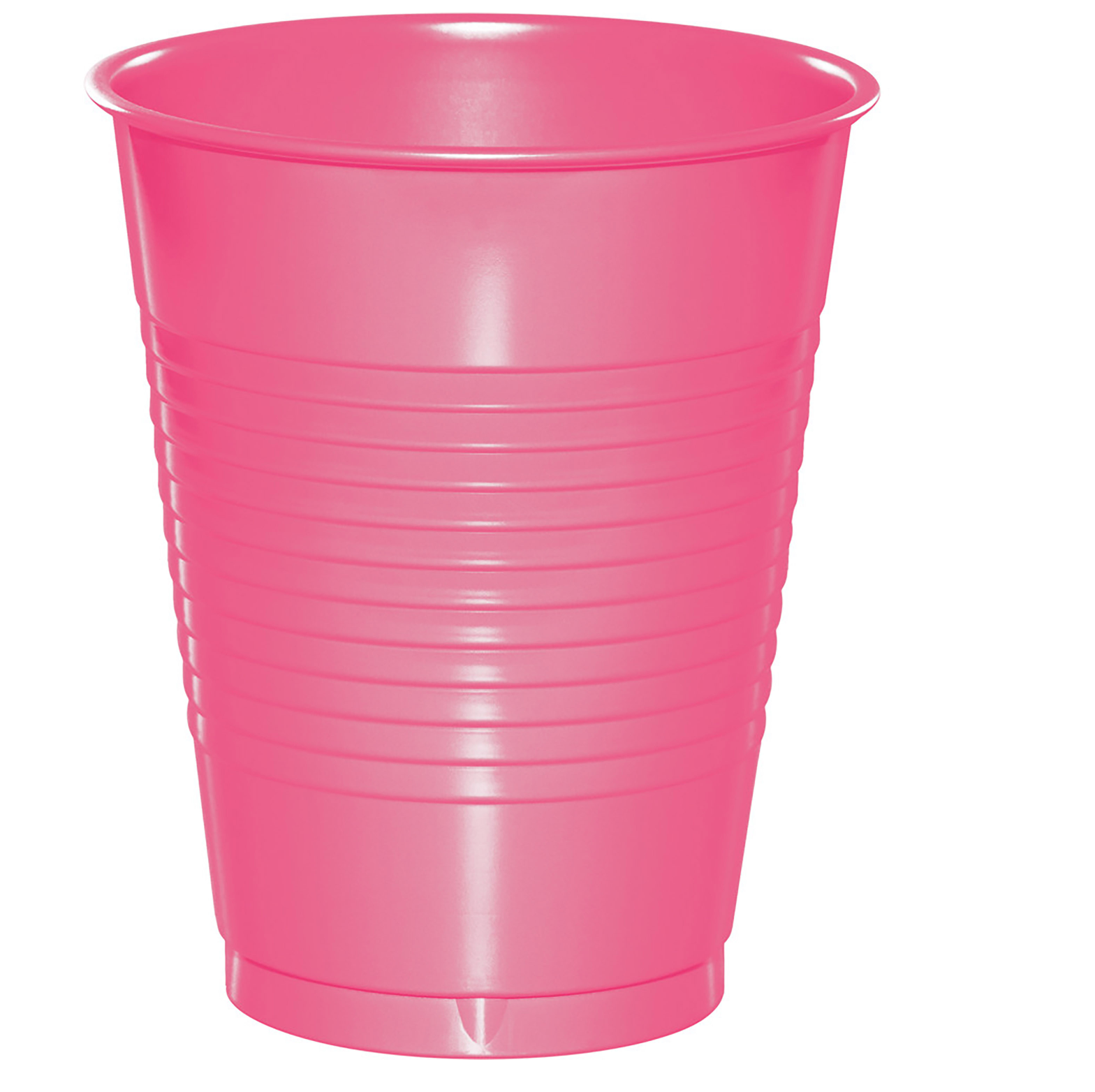 Candy Pink 16 oz Plastic Cups (20 counts)